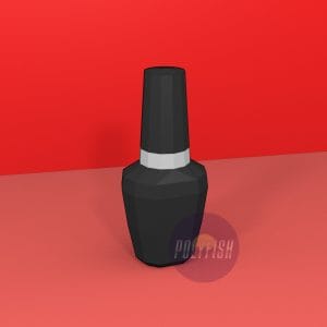 DIY Nail Polish #2 template Papercraft PDF