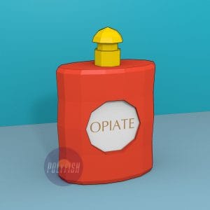 DIY Perfume #3 template Papercraft PDF