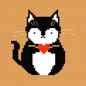 Cat PDF cross stitch