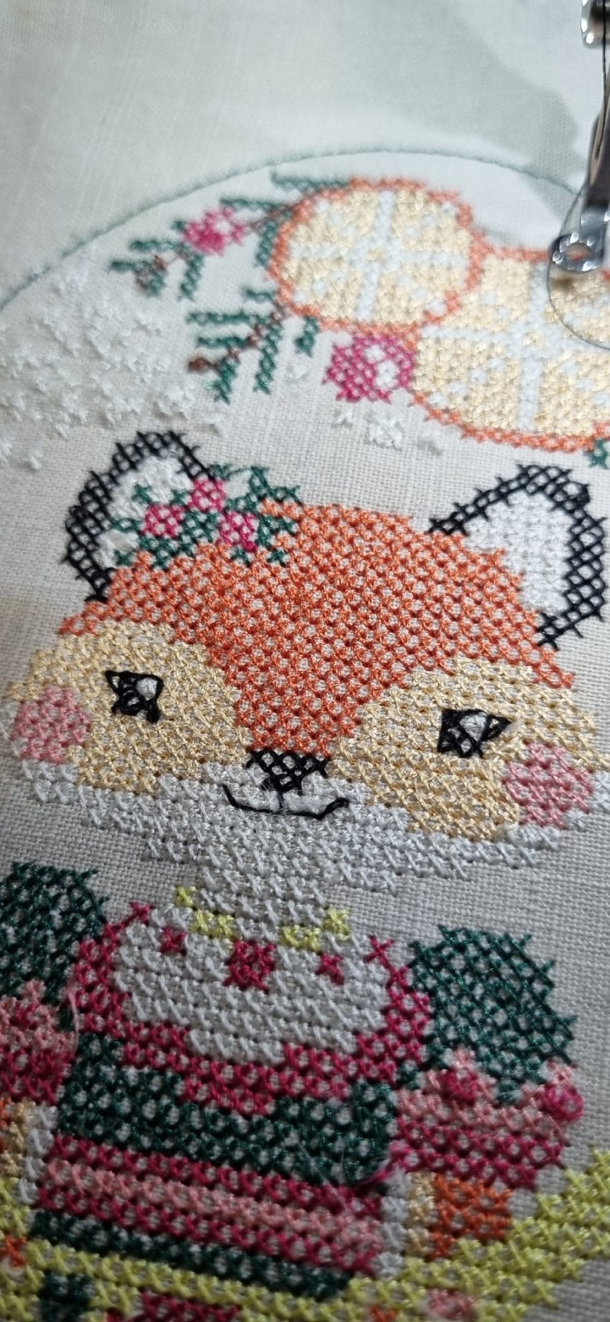 Set of two embroidery designs "Fox-boy" and "Fox-girl" 2 Set of two embroidery designs "Fox-boy" and "Fox-girl" - Image 2