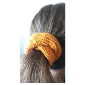 crochet scrunchies
