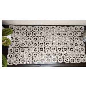 Crochet table runner
