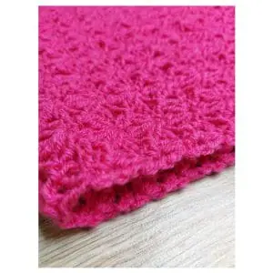 Crochet throw or blanket pattern PDF