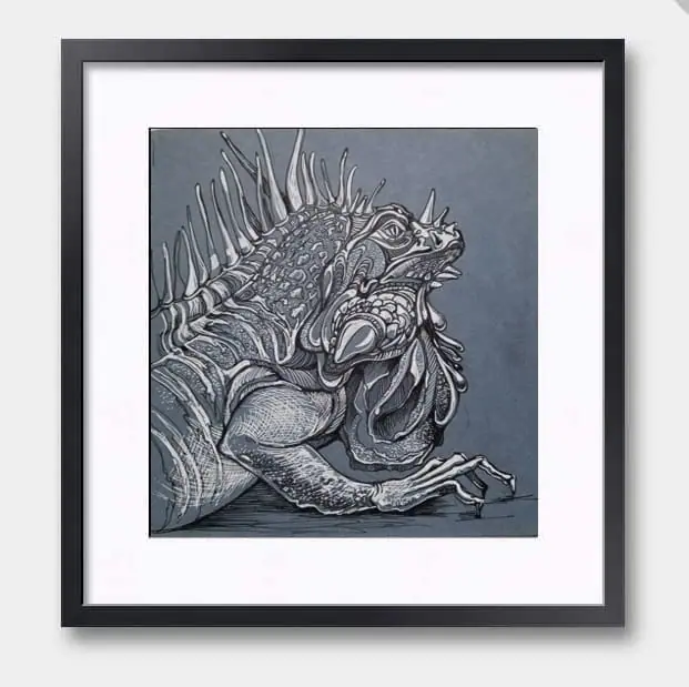 graphics “Iguana”