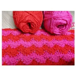 Crochet stitch for blanket, afghan or throw