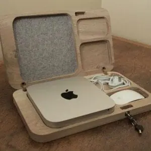 Oak-Mac-Mini-Case