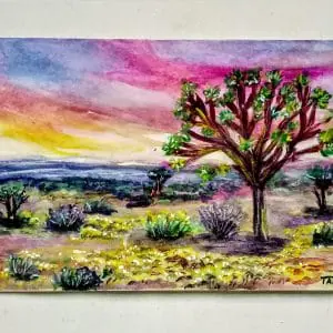 Desert Painting Joshua Tree Original Art