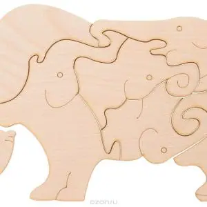 1 Successful Cnc Router Files Elephant Puzzle Dxf Laser Cutting