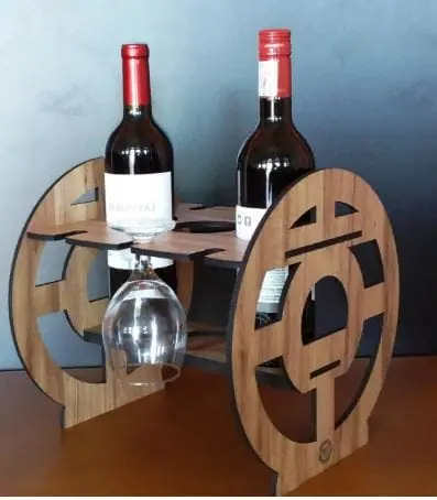 1 Successful Cnc Router Files Wine Rack Dxf Laser Cutting