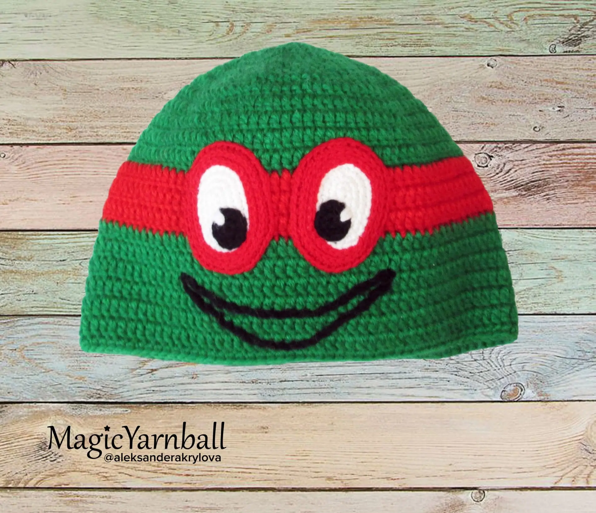 Free easy Hat Turtle crochet pattern, for photoshoots, format PDF