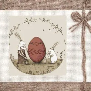 Easter Day Cross stitch Download PDF