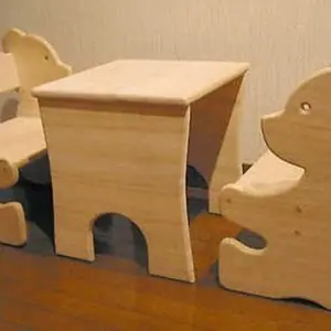1 Successful Cnc Router Files Children's Table Dxf Laser Cutting