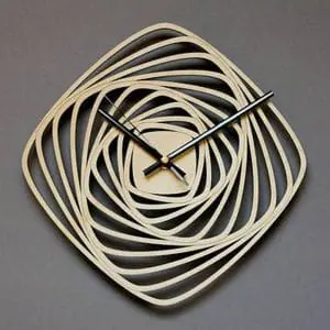 1 Successful Cnc Router Files Wall Clock Dxf Laser Cutting