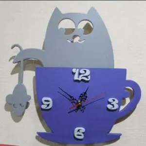 1 Successful Cnc Router Files Wall Clock Dxf Laser Cutting