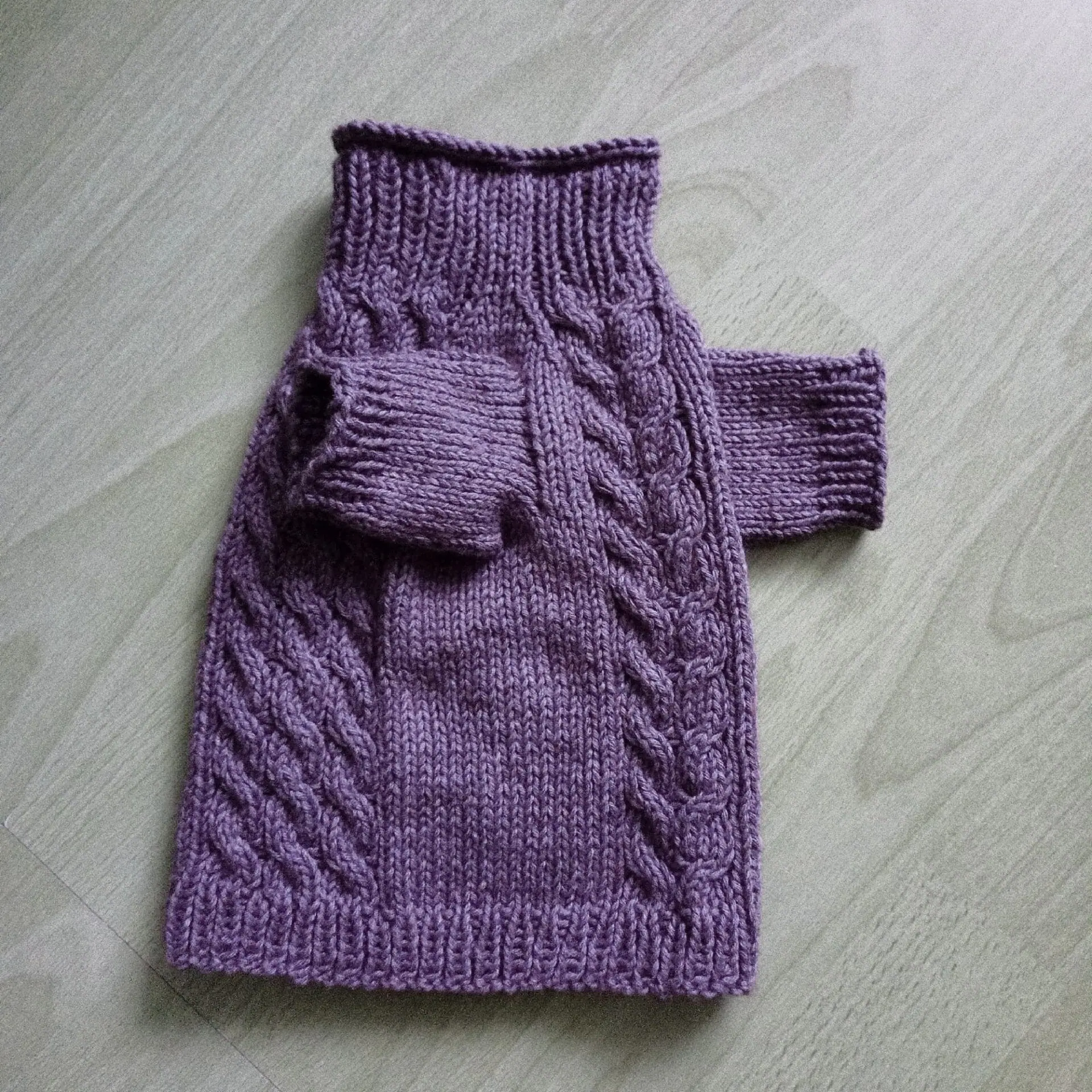 Cardigan for a cat Blues pattern 3 Cardigan for a cat Blues pattern - Image 3