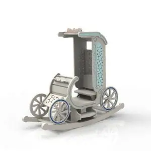 1 Successful Cnc Router Files Rocking Chair Dxf Laser Cutting