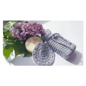 Crochet soap bag pattern