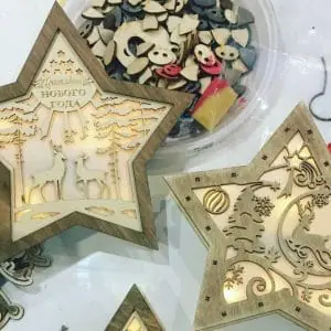 1 Successful Cnc Router Files Christmas Lamp Dxf Laser Cutting