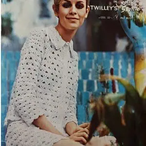Suit jacket & skirt crochet pattern Digital PDF