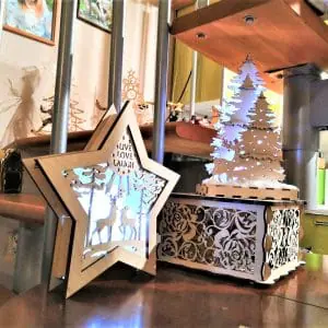 1 Successful Cnc Router Files Lamp Christmas Dxf Laser Cutting