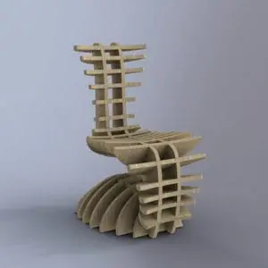 1 Successful Cnc Router Files Chair Dxf Laser Cutting