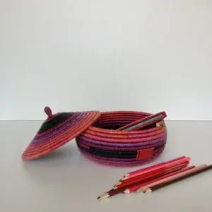 Raspberry storage basket with lid 17 cm x 12 cm Free shipping