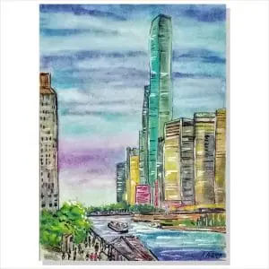 Chicago Painting Urban Painting