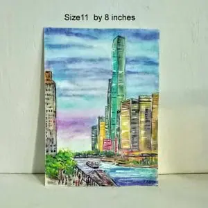 Chicago Painting Urban Painting