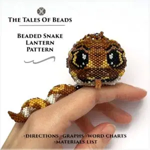 seed bead snake pattern