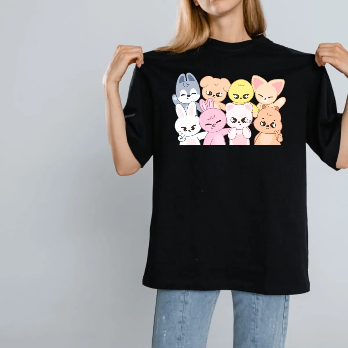 Cute Cartoon Animals Watercolor Clipart Sublimation design Png files 5 Cute Cartoon Animals Watercolor Clipart Sublimation design Png files - Image 5
