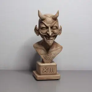 vintage-inspired cartoon devil