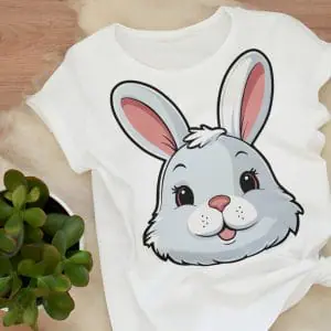 Easter Bunny face