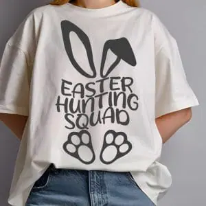 Easter Hunting Squad svg