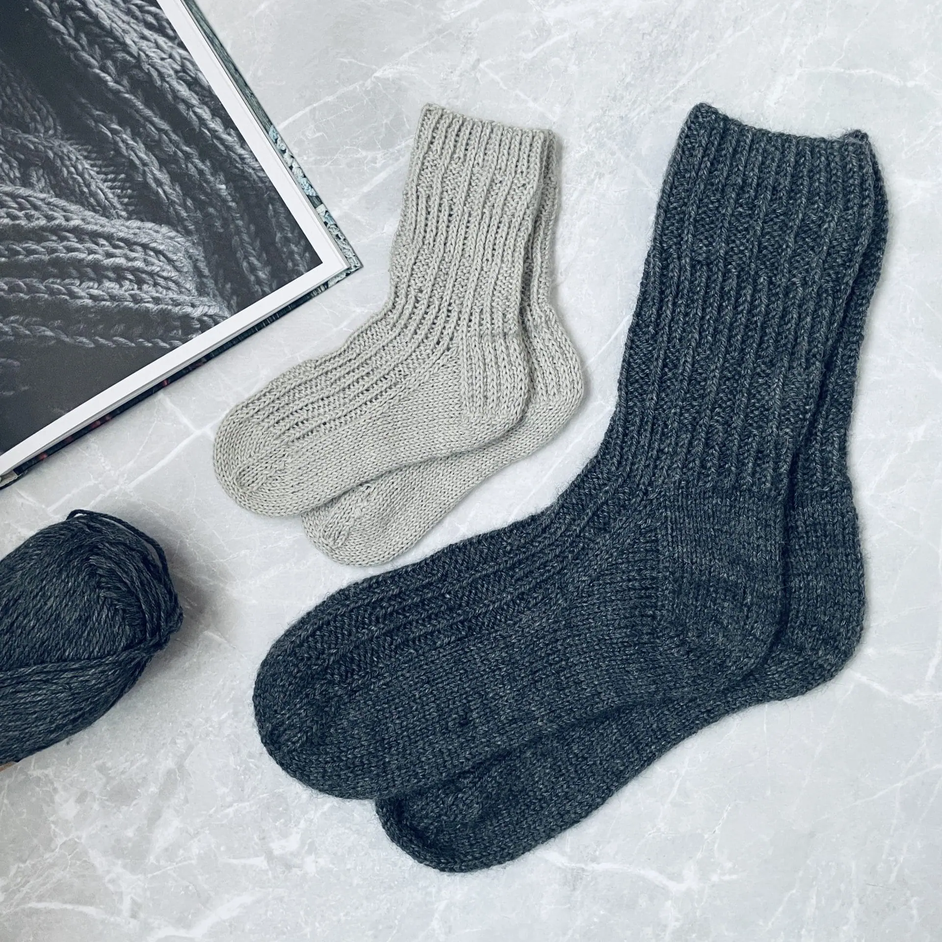 Enzo sock knitting pattern (PDF ENG)