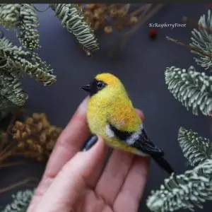 bird brooch