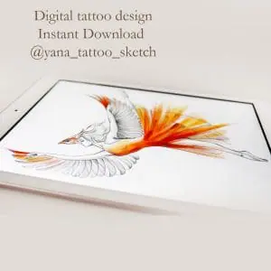 Phoenix Goddess Tattoo Design Girl Phoenix Tattoo Idea Female