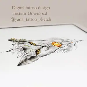 Bastet Tattoo Design Bastet Egyptian Cat Tattoo Sketch Idea