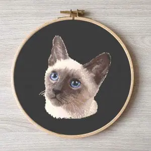 cat pattern pdf cross stitch