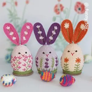 Crochet Easter Eggs Tutorial, Amigurumi, Easter