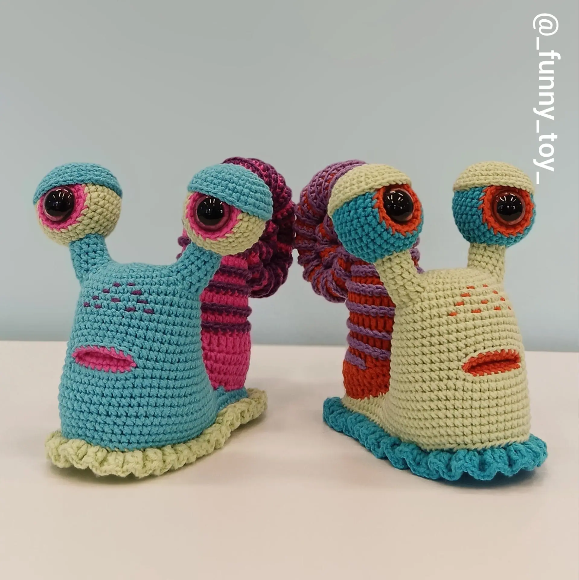 Crochet snail tutorial, amigurumi snail, snail toy 1 Crochet snail tutorial, amigurumi snail, snail toy
