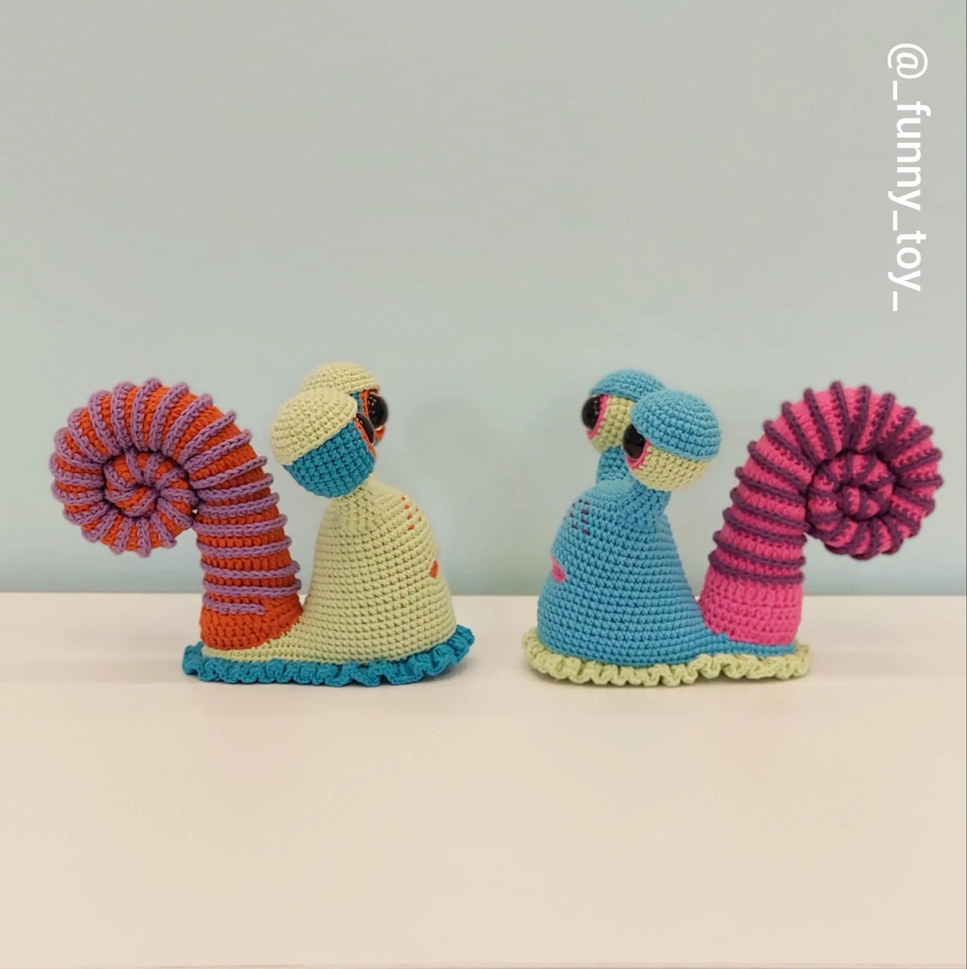 Crochet snail tutorial, amigurumi snail, snail toy 5 Crochet snail tutorial, amigurumi snail, snail toy - Image 5