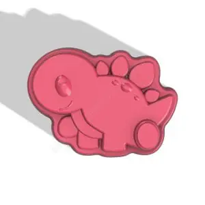 baby-stegosaurus STL file for vacuum forming