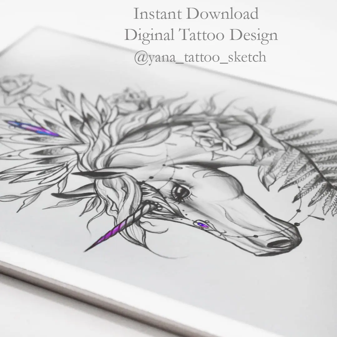 Unicorn Tattoo Design Unicorn Tattoo Sketch Ideas 1 Unicorn Tattoo Design Unicorn Tattoo Sketch Ideas