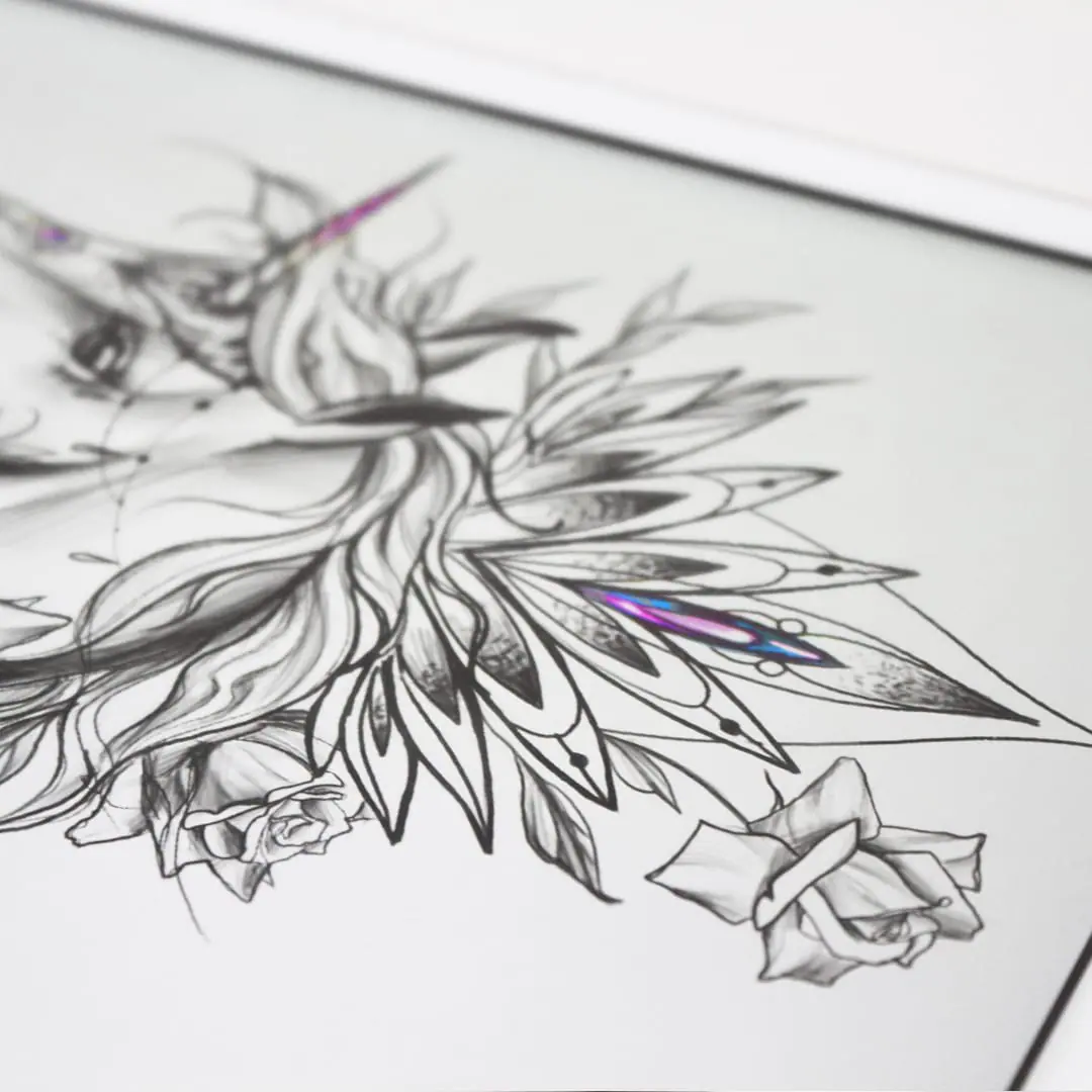 Unicorn Tattoo Design Unicorn Tattoo Sketch Ideas 3 Unicorn Tattoo Design Unicorn Tattoo Sketch Ideas - Image 3