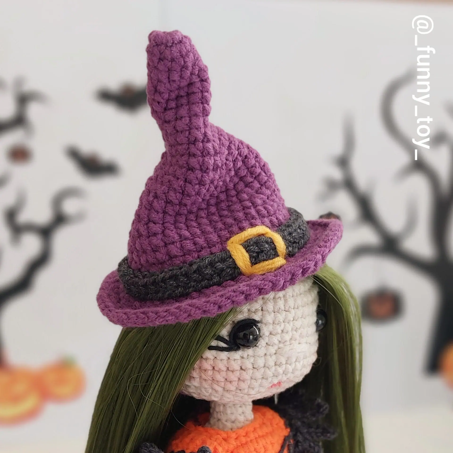 Crochet little doll Carrie, Crochet amigurumi tutorial 3 Crochet little doll Carrie, Crochet amigurumi tutorial - Image 3