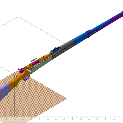 Arisaka type 30 Golden Kamuy rifle cosplay inspired[3D PRINT FILE]