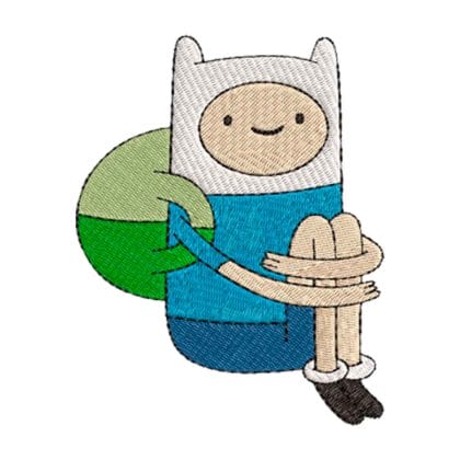 Adventure Time Finn Machine Embroidery Designs, Cartoon Character, Adventure Awaits