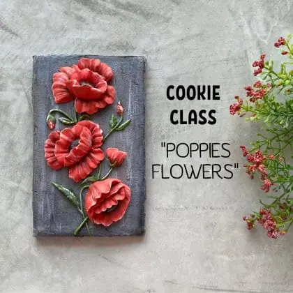 Cookie class – Poppies