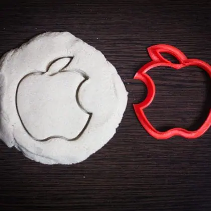 Apple logo cookie cutter| iPad logo cookie| creative cookie