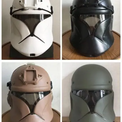 Clonetrooper ph1 helmet or mask for airsoft and cosplay
